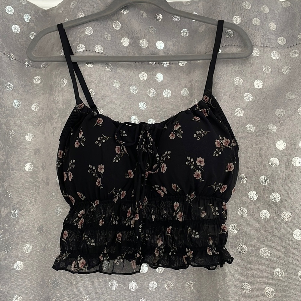 Gilly Hicks mesh bralette top